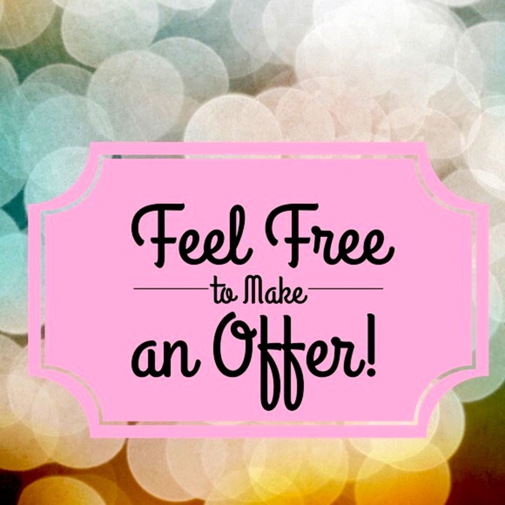 ❤️ Please fe free to make me an offer 💲